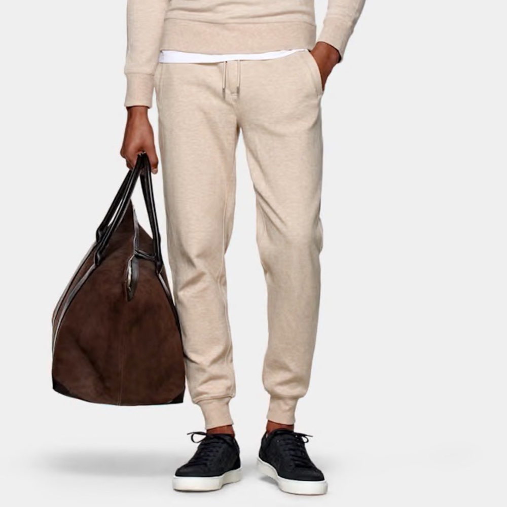 SuitSupply Light Brown Sweatpants